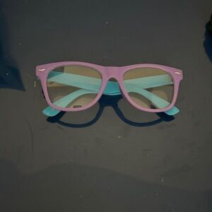 Purple and Blue Women's Fashion Glasses
